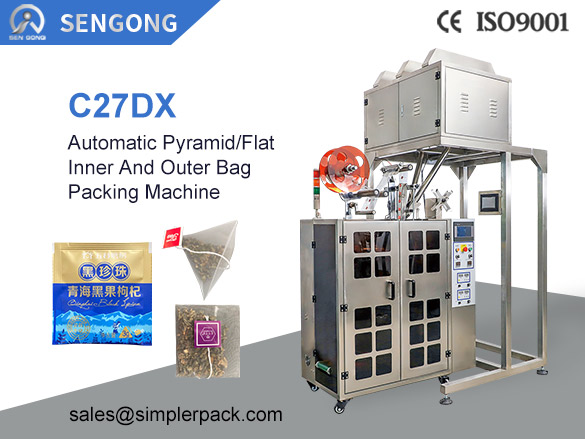 Canada Tea Pyramid Bag Making Machine C27DX