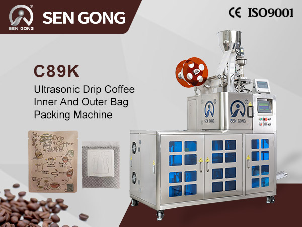 Ultrasonic Drip Coffee Bag Packing Machine C89K