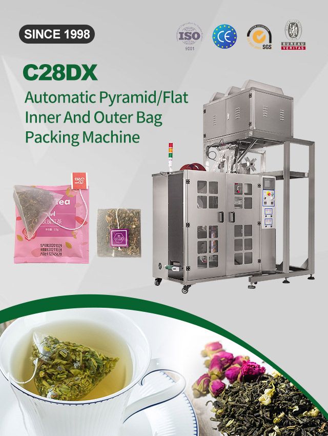 Pyramid Tea Bag Packaging Machine - Spackmachine